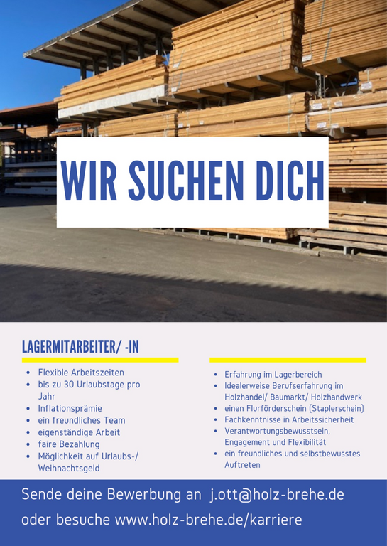 Brehe Job Lagermitarbeiter